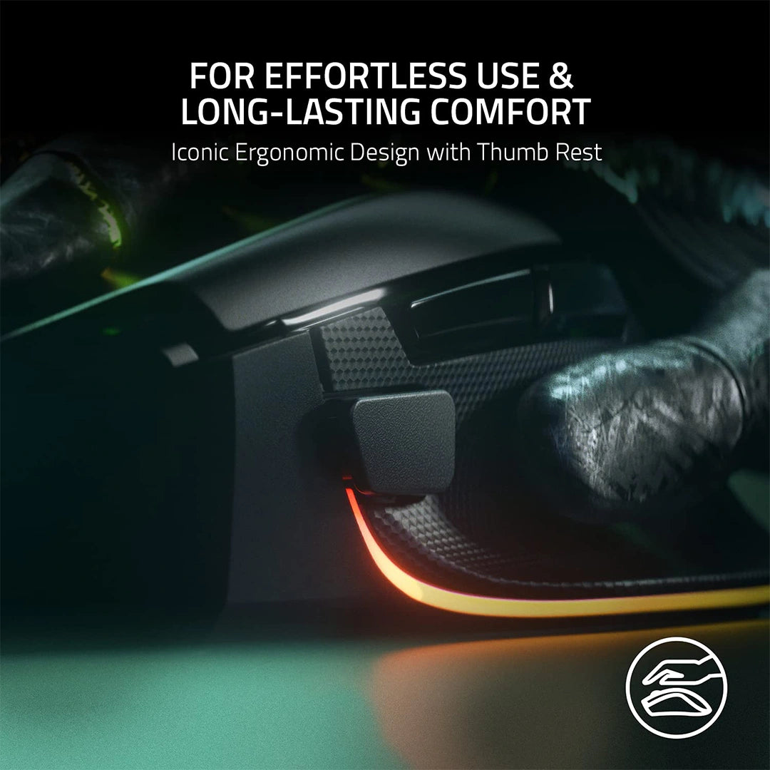 Razer Basilisk V3 Wired Ergonomic Gaming Mouse in Qatar Razer Basilisk V3 Wired Ergonomic Gaming Mouse in Qatar